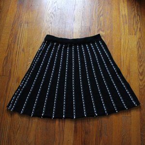 Roz & Ali Petite Stretch Print Skirt